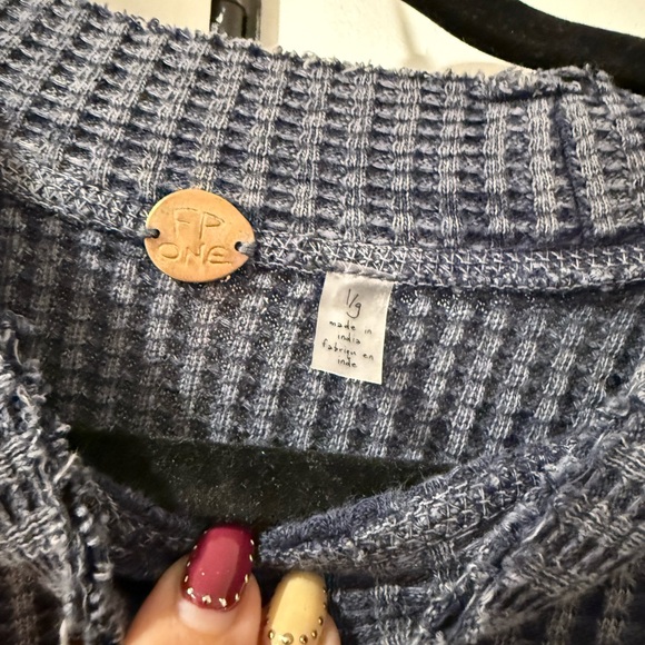 Free People Sleeveless Blue Maxi Dress - Picture 6 of 6